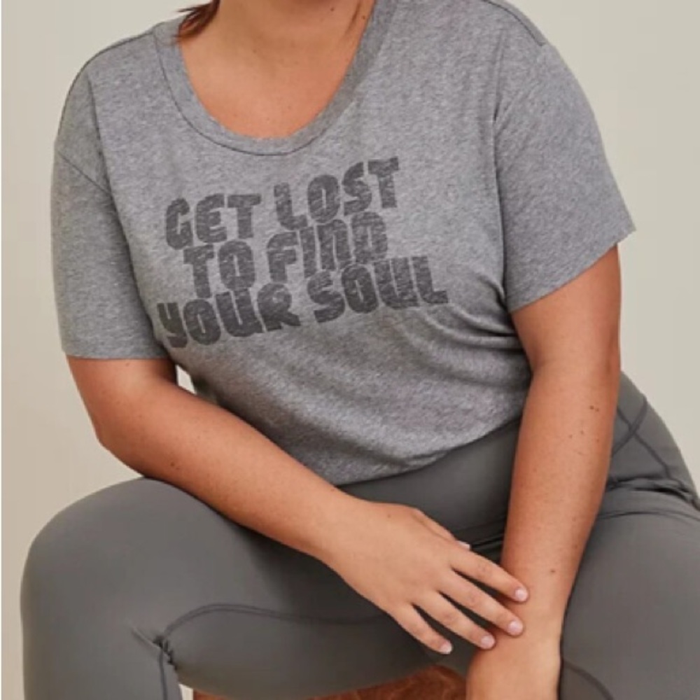 Torrid Heather Gray Graphic Tee